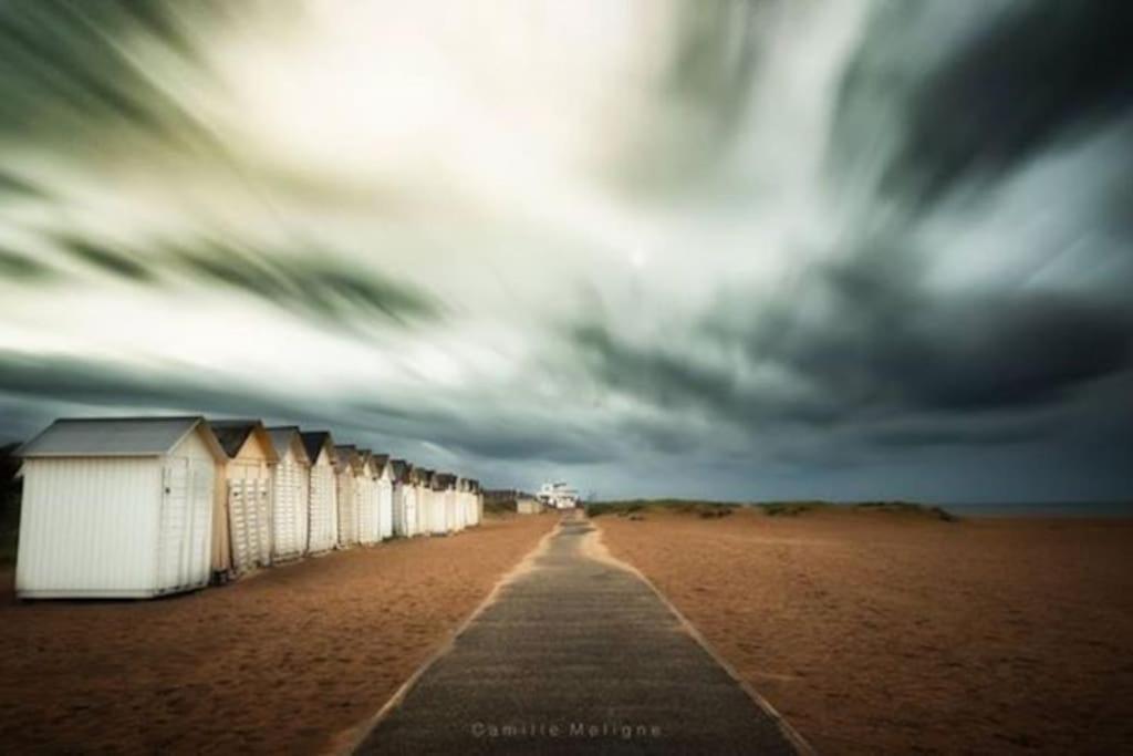 Apartmán Le Refuge Marin Courseulles-sur-Mer Exteriér fotografie