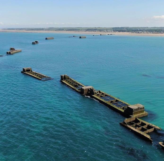 Apartmán Le Refuge Marin Courseulles-sur-Mer Exteriér fotografie